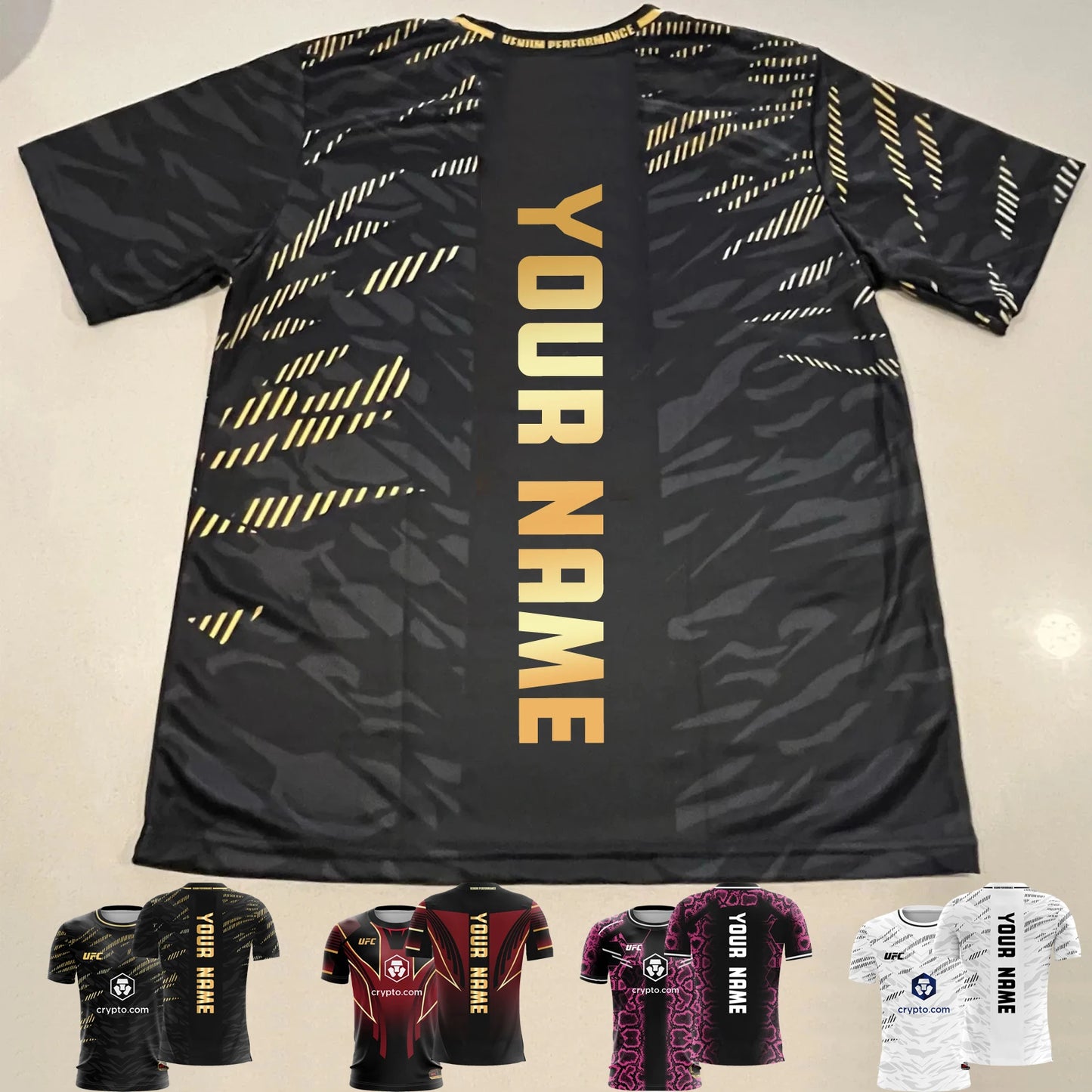 CAMISETA MMA PERSONALIZADA
